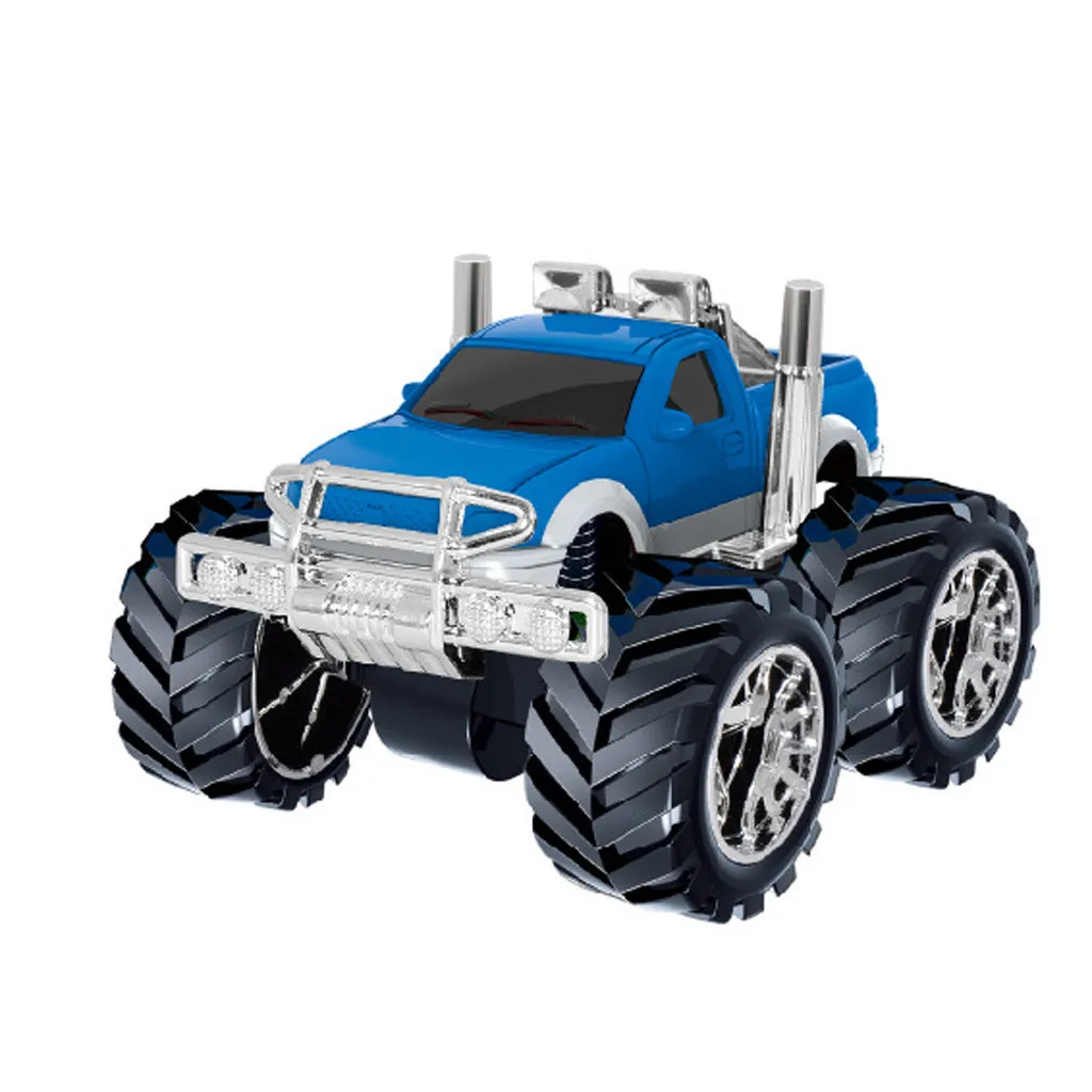 Inertia Four-Wheel Drive Off-Road Vehicle Mini Construction Vehicle Simulation Model Toy Baby Car Gifts #B