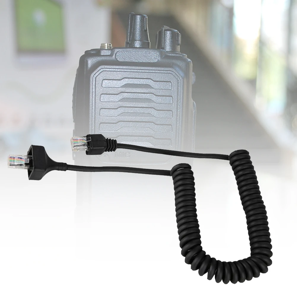 8 Pin водонепроницаемый динамик прочный микрофон Кабельная линия Walkie Talkie Замена гибкий провод для Kenwood TK-868G TK-768G радио