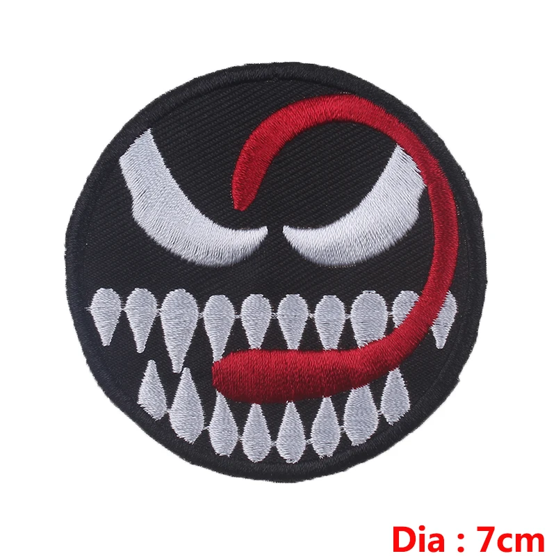 Нашивки аппликации для одежды в стиле панк нашивка с черепом наклейка полоску