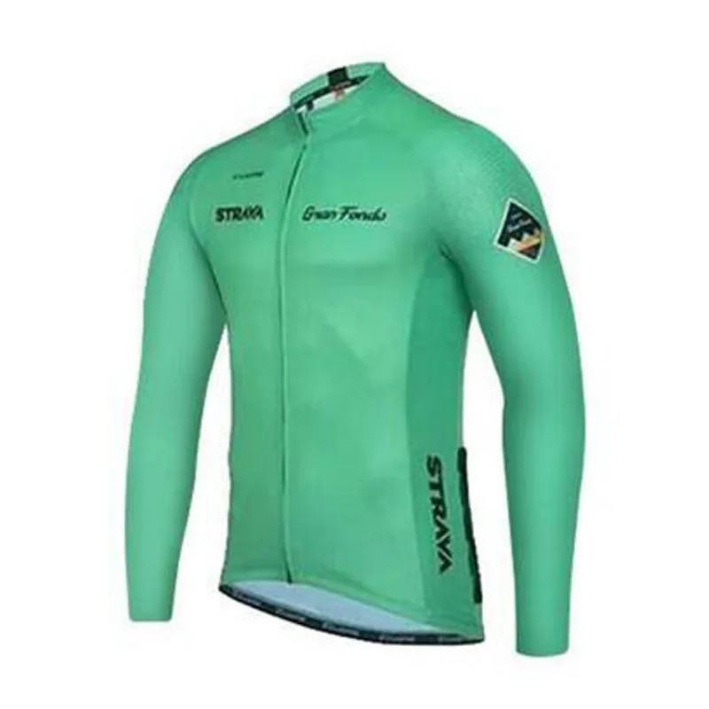 11 Триатлон Pro team STRAVA весна осень мужские Maillots Ciclismo с длинным рукавом Велоспорт Джерси Рубашки MTB горный велосипед Топы Одежда - Цвет: 11