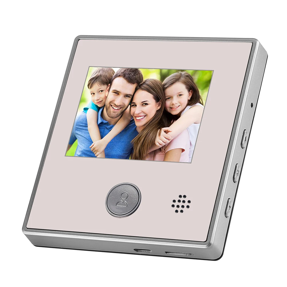 Wide Angle LCD Display Security Camera Video Doorbell Smart Peephole Anti-theft Digital Viewer Night Vision 2.8 Inch Electric