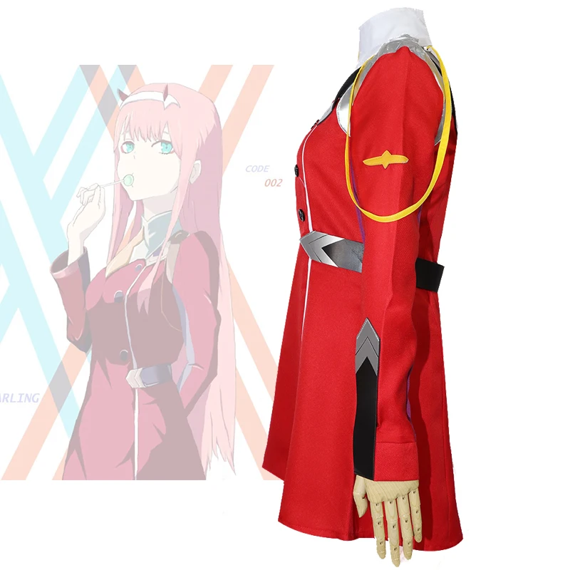 Костюм для косплея Animie 02 Zero Two Женский костюм из свинцовой ролевой косплей DFXX