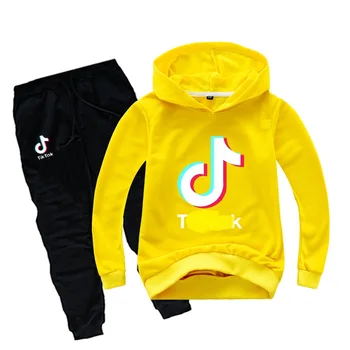 

Spring boy clothes girl clothes children's clothing cartoon hot stamping printing children's clothing set 0630