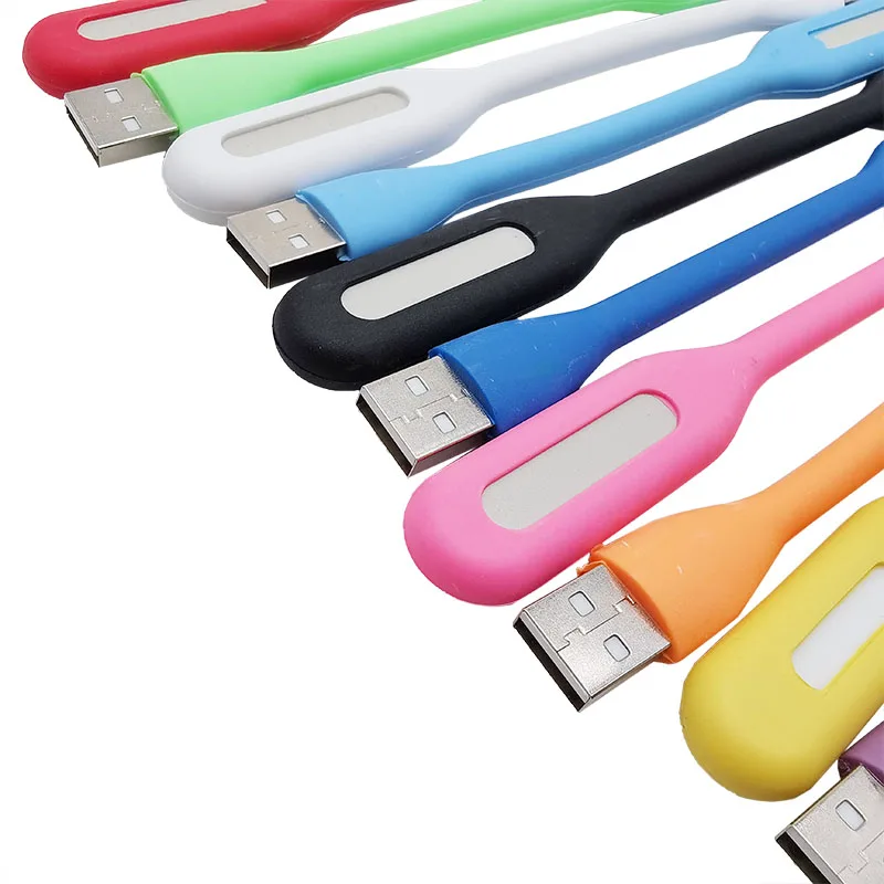 LED USB Lamp Book Light Mini Portable USB LED Light Power Bank Portable Notebook Reading Desk Night Lights led lights 1 Pcs