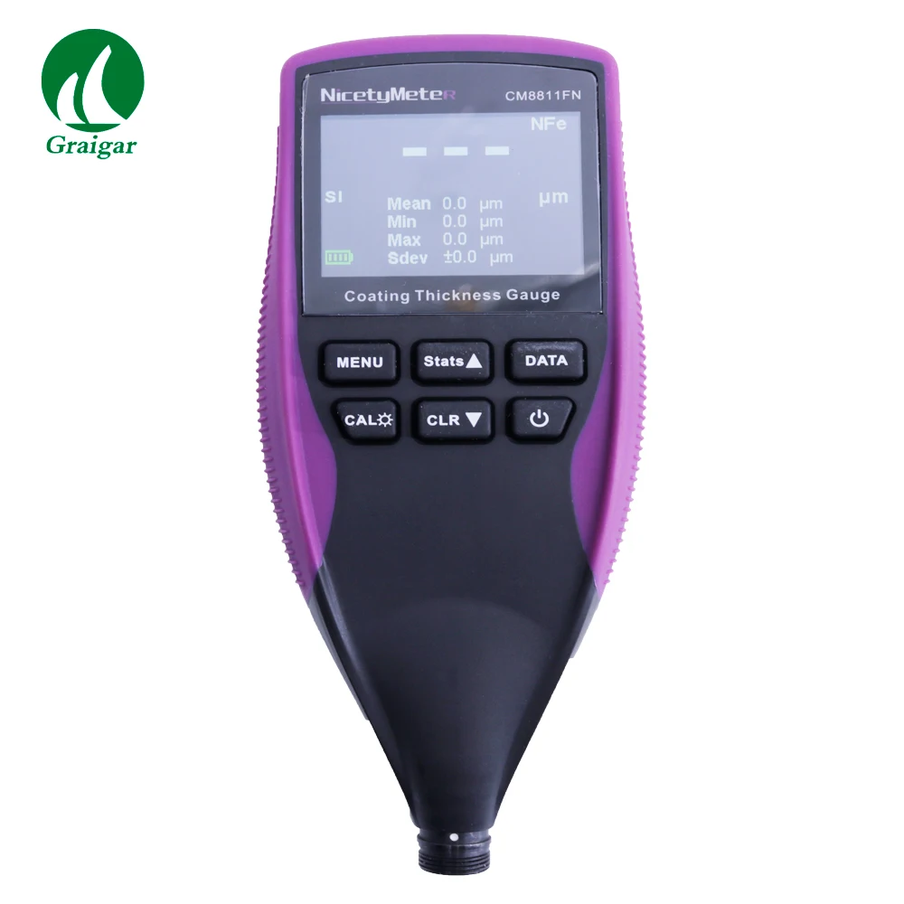 MYERZI Professional Thickness Gauge CM8811FN High Accuracy Coating Thickness Tester Car Paint Tester Meter 