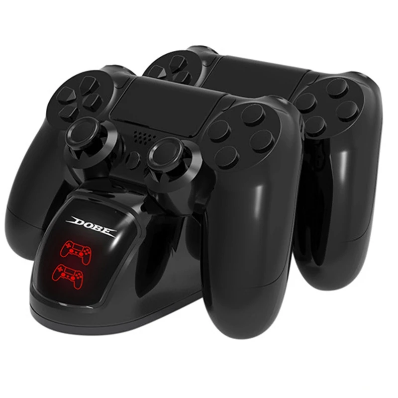 AAAE топ-быстрая зарядка Ps4 док-станция двойной контроллер зарядное устройство зарядная станция геймпад подставка держатель