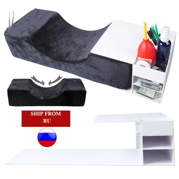 

Fast Shipping Lash Pillow for Eyelash Extension Grafting Eyelash Neck Memory Pillows For Makeup Salon Grafting Eyelashes Support