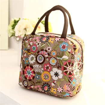 

Adults Women Ladies Girls Portable Insulated Lunch Bag Box Picnic Tote Thermal Lunch Bags