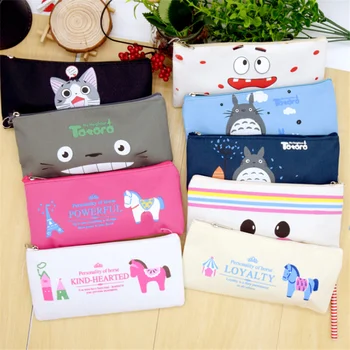 

Vogvigo Cartoon Animal Makeup Bag Zipper Cosmetic Organizer Bag Students School Cosmetic Pencil Bag Coin Change Case Pouch New