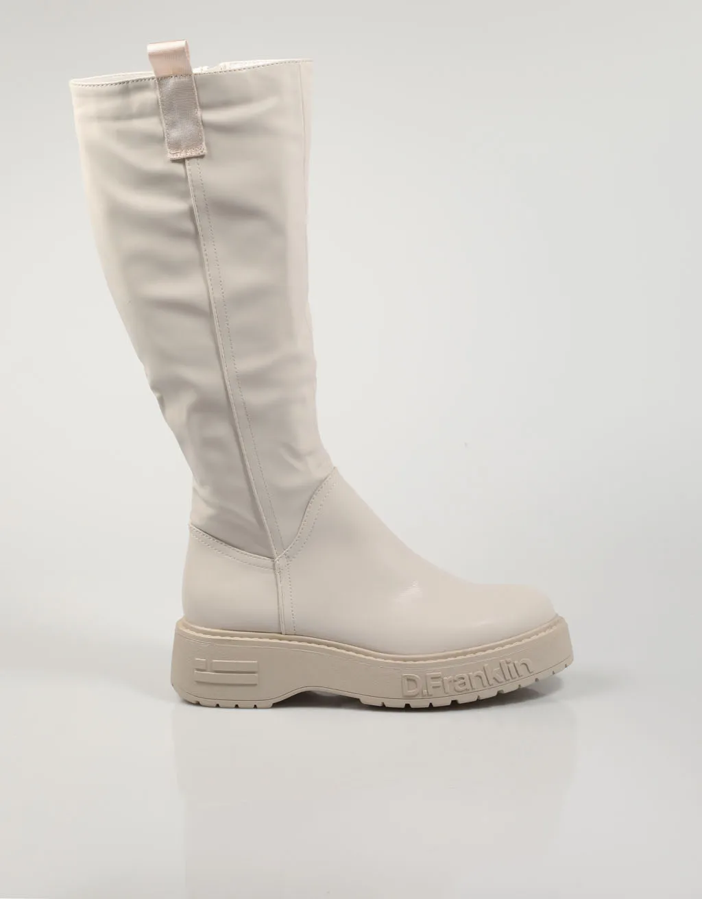 DR FRANKLIN BOOTS BEIG Ice multi skin wedge half women's BOOTS Ice BOOTS  Woman Shoes Casual Fashion 77332|Ankle Boots| - AliExpress