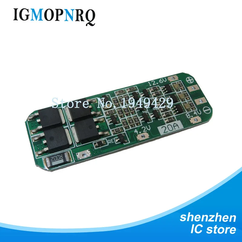 3S 10A 20A 25A 30A литий-ионная литиевая батарея 18650 зарядное устройство PCB BMS Защитная плата для сверлильного двигателя Lipo модуль ячейки