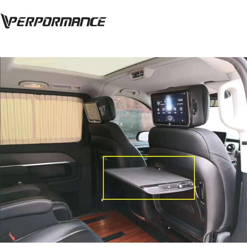 

V class W447 Vito V 250 v260 luxury leather car Back Seat Table car table for W447 Vito V 250 v260