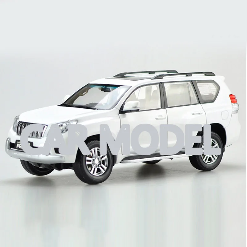 B 1:18 Масштаб сплава игрушечных транспортных средств fengtian PRADO модель автомобиля SUV детских игрушечных автомобилей авторизованный игрушки для детей - Цвет: B