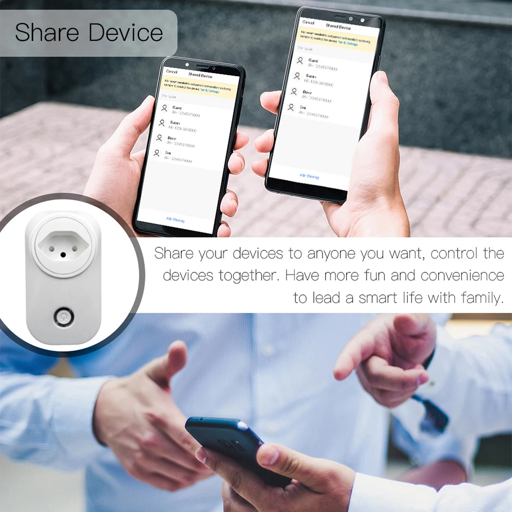 ACCKIP умная розетка WiFi, Швейцарский Стандарт, с монитором энергии, 16А, приложение Tuya, голосовое управление, Wifi, умная розетка