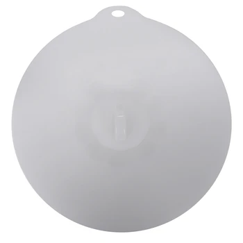 

8-inch Silicone Boil Over Spill lid / Preservation lid / Pan Cover / Oven Safe with Instead of plastic wrap(Transparent)
