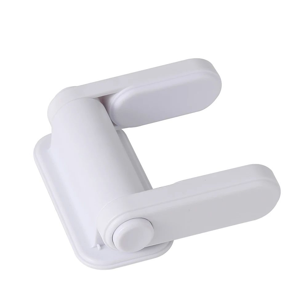 Door Lock Door Latch Safety Lock Universal Door Lever Lock Child Baby Safety Lock Rotation Proof Professional Door Adhesive Security Latch Multi-functional