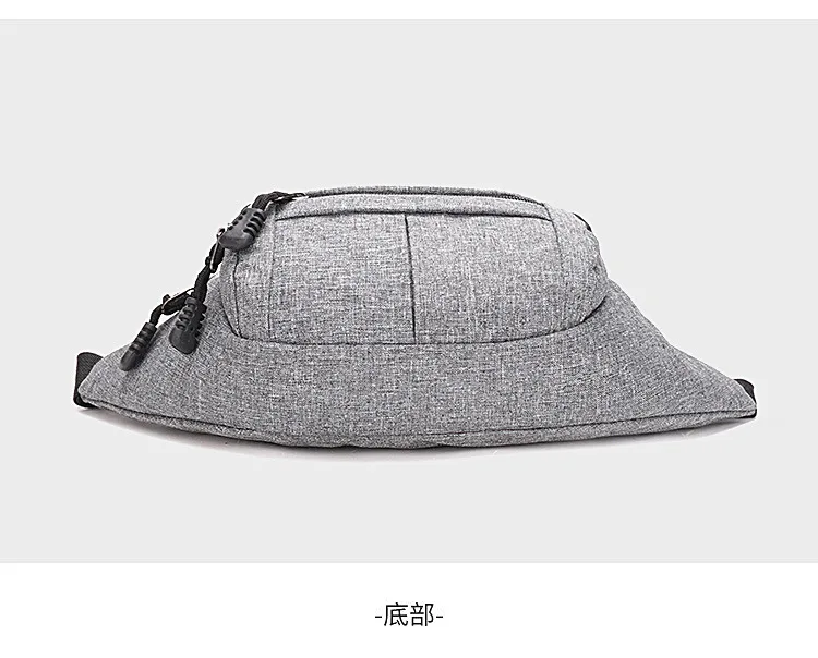 Men Waist Bag Fashion New Packs Purse Casual Large Phone Belt Hip Bag Heuptas Women's Travel Fanny Banana Bags