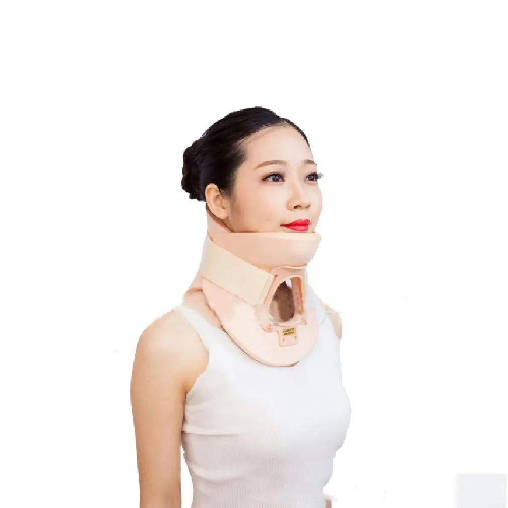 

Hard Foam Cervical Support Brace/Post Surgery Neck Immobilizer/Neck Head Posture Corrector for Pain Relief Medical Therapy