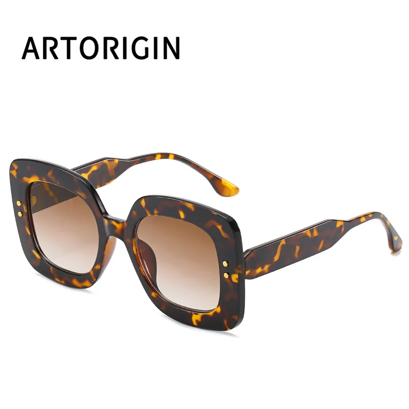 fashion oversized square sunglasses women luxury new sun glasses for women big black UV400 Shades