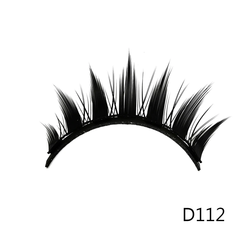 TY05 Magnetic Eyeliner Eyelashes Kit Magnetic 3D Eyelashes Liquid Eyeliner False Lashes Eyelash Curler Reusable Falses Eyelash - Цвет: TY05