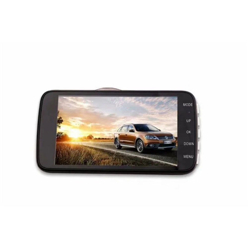 FHD 1080P 4in lcd ips Двойной объектив Автомобильный видеорегистратор приборная панель камера 170 ночь