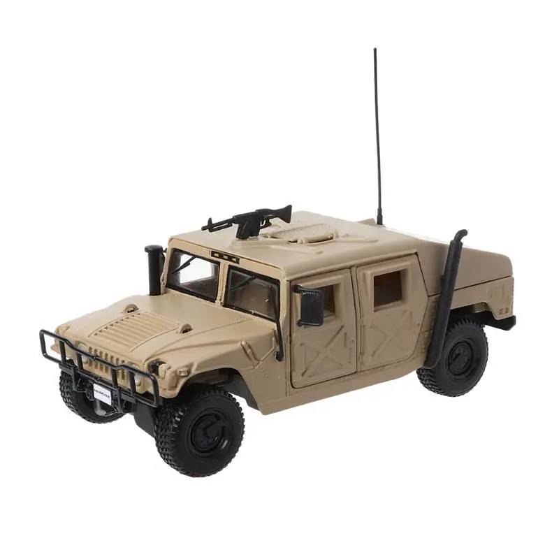 1:18 военная модель из сплава литые под давлением игрушки металлические Humvee модель Военная коллекция автомобиль игрушка