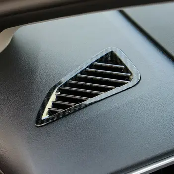 

Dustproof Dashboard Cover Trim Decoration Air Vent Outlet Carbon Fiber Automotive Adhesive