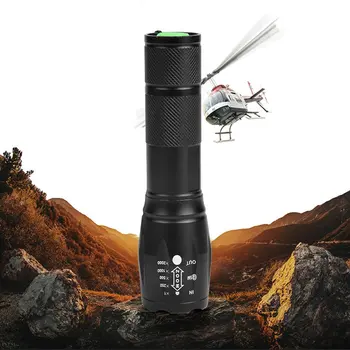 

T6 Telescopic Light Flashlight Five-speed Light Flashlight R5t6/l2 Telescopic Zoom Charging Super Bright