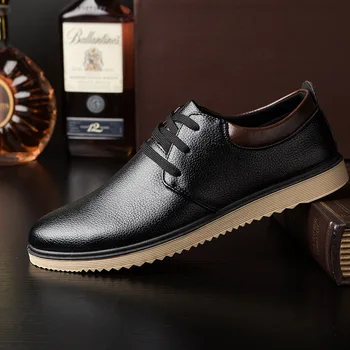 

2019 Fashion Men Casual Shoes breathable men's shoes strap mens flat shoes low to help business casual shoes