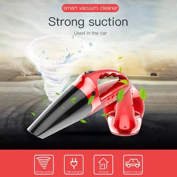 

Wireless Wet Dry Car Vacuum Cleaner for Home and Car Portable Handheld Vacuum Cleaner Vacuum Strong Power Suction 4000Pa