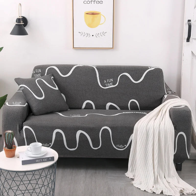 

armchair sofa covers geometric sofa cover elastic for pets for living room stretch Corner sofa couch cover single loveseat