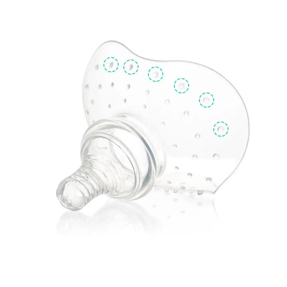 Кормящих матерей соска щиты Защитная крышка Силиконовая соска; Детские зубные кольца протекторы кормящей матери силиконовая соска - Цвет: plastic box