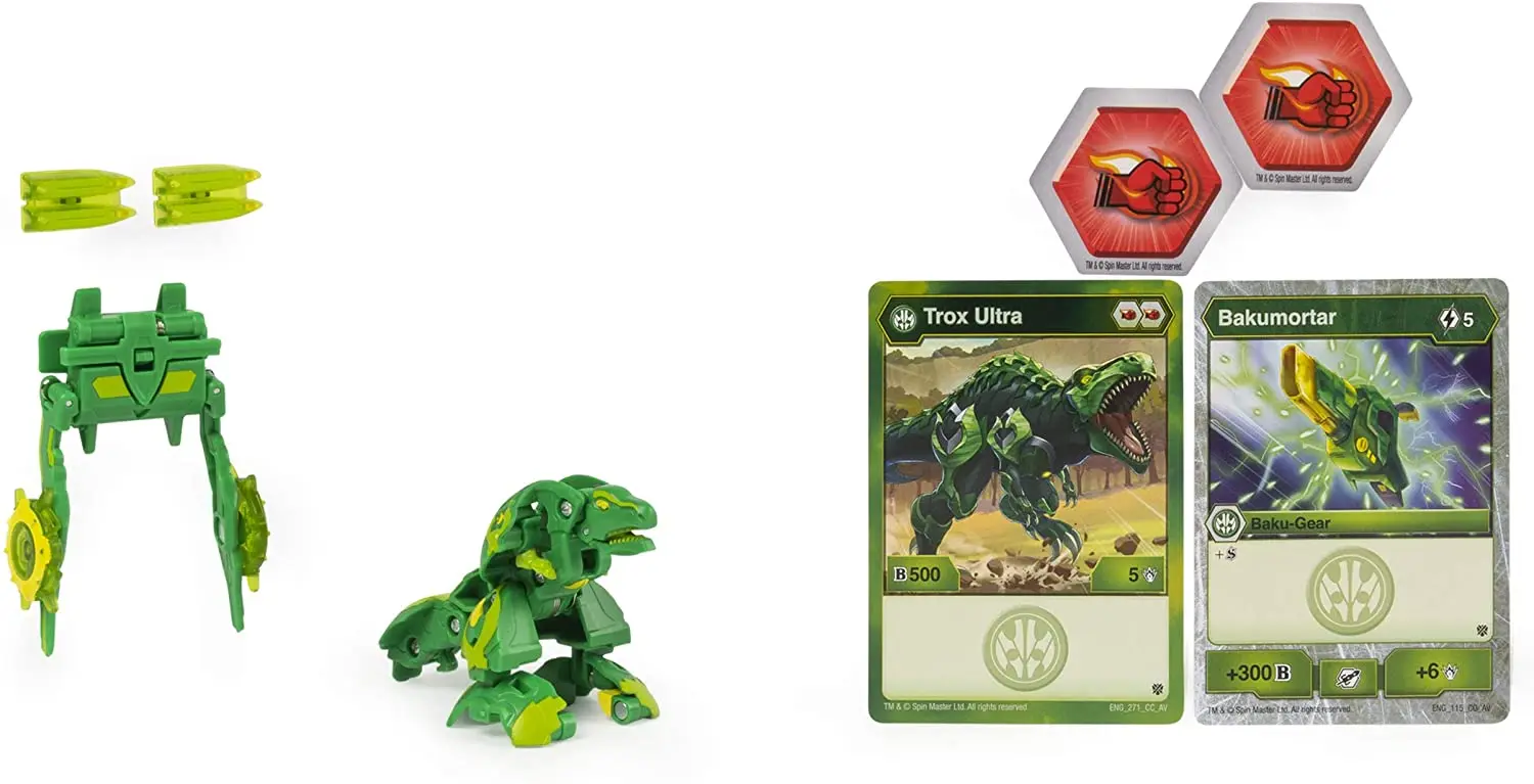 Bakuganes Ultra, Trox with Transforming Baku-Gear, Armored Alliance 3-inch Tall Collectible Action Figure 8-11 years toys boys 4