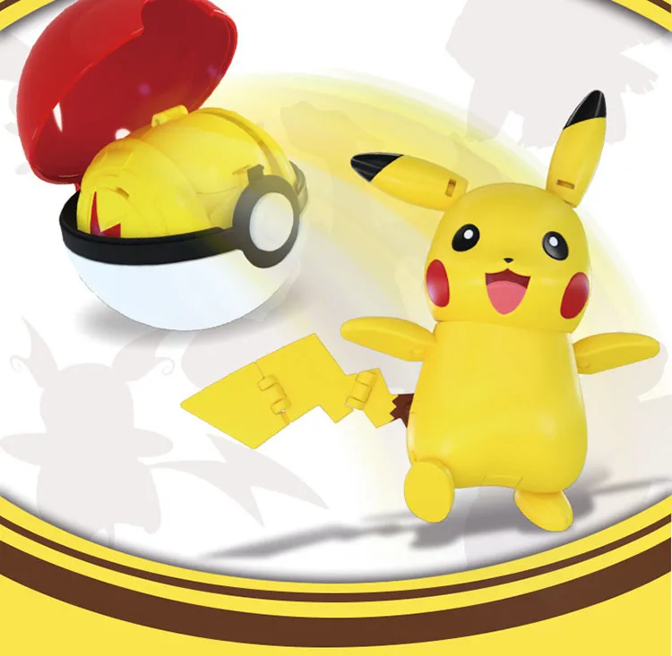 5 стилей Аниме Пикачу Косплей Чаризард венузавр Pokeball Poke Ball капсула мультфильм игрушки куклы набор для детей