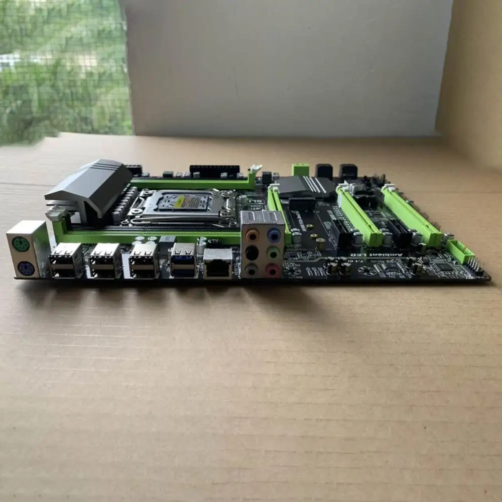 

Durable X79 Motherboard LGA2011 ATX SATA3 PCI-E NVME M.2 SSD Support REG ECC Memory And Xeon E5 Processor