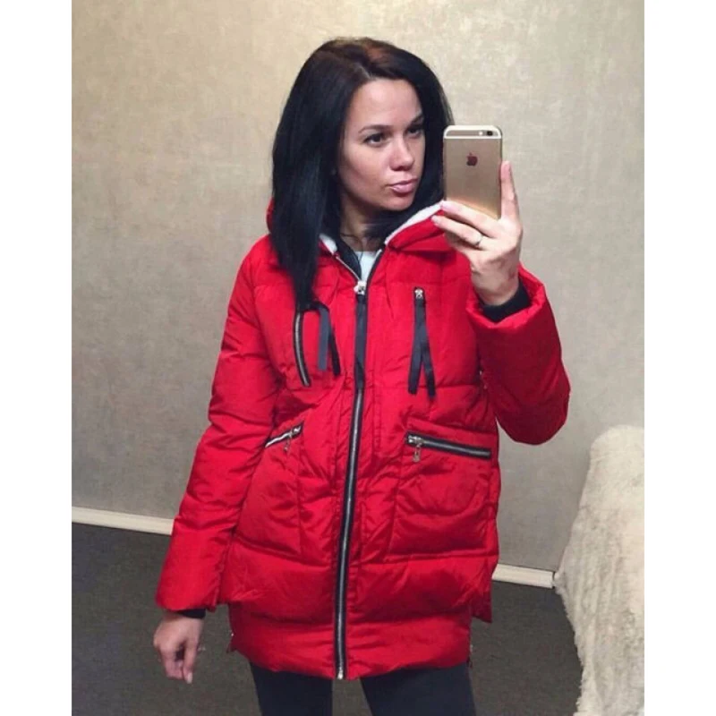 5XL теплое меховое пальто зимняя куртка женское пуховое хлопковое с капюшоном
