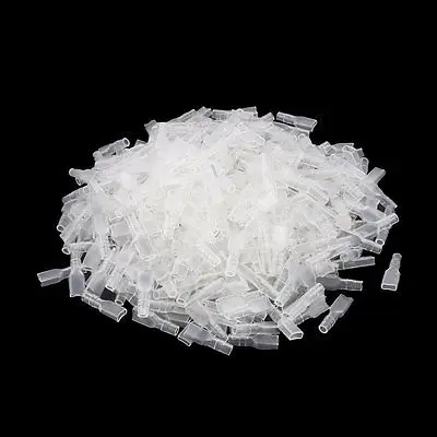 

4.8mm Female Spade Connector Terminal PVC Insulated Sleeve Boot Cover 500 Pcs