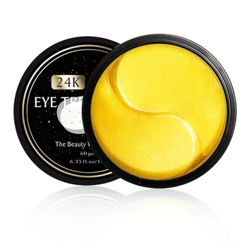 

24K Gold Eye-Mask Anti-Aging Moisturizing Eye Sleep Mask Removal Dark Circles Against Puffiness and Bags Eye Care 60Pcs