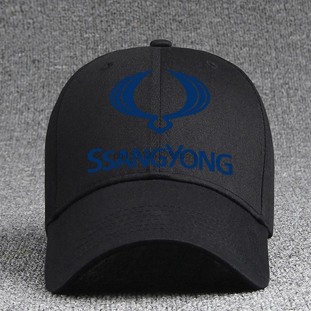 Повседневная Бейсболка Ssangyong Motor сзади Волшебная наклейка и может быть правильно отрегулирована по размеру(унисекс