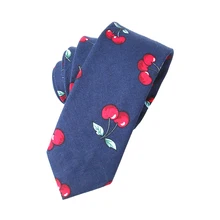 Галстук с цветочным принтом, хлопок, 6 см, узкая версия, модный мужской повседневный костюм, аксессуары для рубашки, модные вечерние банкетные Галстуки