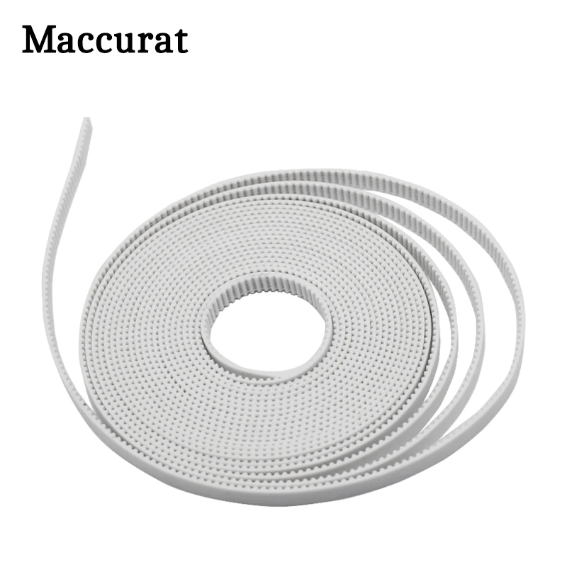 PU with Steel Core GT2 Belt 2GT Timing Belt 6mm Width 1M 3M 5M For 3D Printer Parts RepRap Mendel Rostok 1 PU With Steel Core