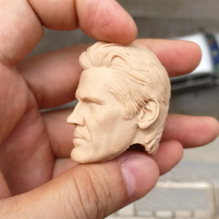 1/6 Josh James Brolin Неокрашенная голова пустая голова модели для 1" фигурки тела аксессуары DIY