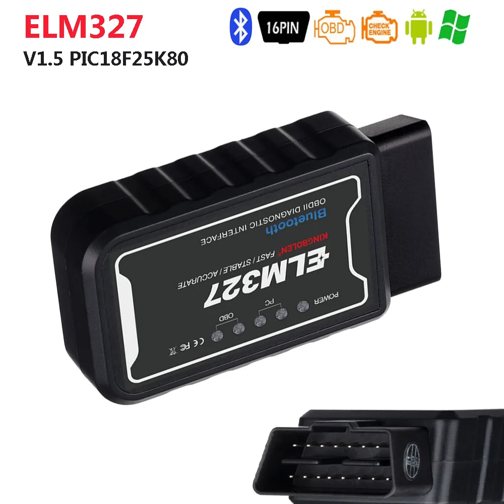 ELM327 V1.5 Bluetooth Car Diagnostic Error Code Reader For Ford Focus 2