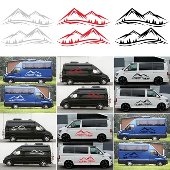 

Mountain Forest Vinyl Car Sticker for Truck Window Bumper Auto Door Laptop Kayak Glue Sticker for Auto Door Window Bumper Decor