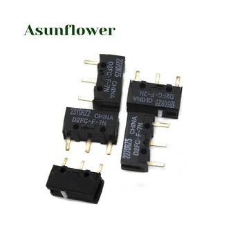 

5 Pieces / Lot Micro Switch Microswitch D2FC-F-7N for APPLE RAZER Logitech Mouse