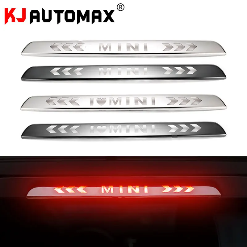 KJAUTOMAX для Mini Cooper F54 декоративная Тормозная лампа черная серебряная мини I Love