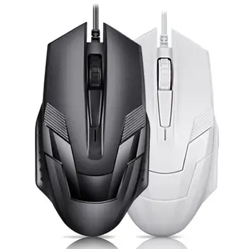 

3 Button 1200 DPI Wired Mouse S600 Sound/Silent Office Gaming Mouse High-end Ergonomic Wired Gamer Mice for PC Gaming Laptops