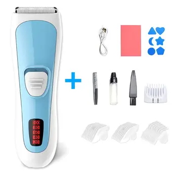 

Portable Washable Light Household Baby Hair Clipper Silent Rechargeable Smart Children Kids Shaving Hair Knife