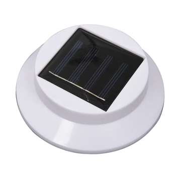 

8 x ligent energy Outdoor Garden Lamp 3LED Solar Fence Gutter Roof Light