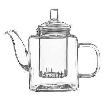 

Teapot "Quadro", 400 ml, with glass sieve